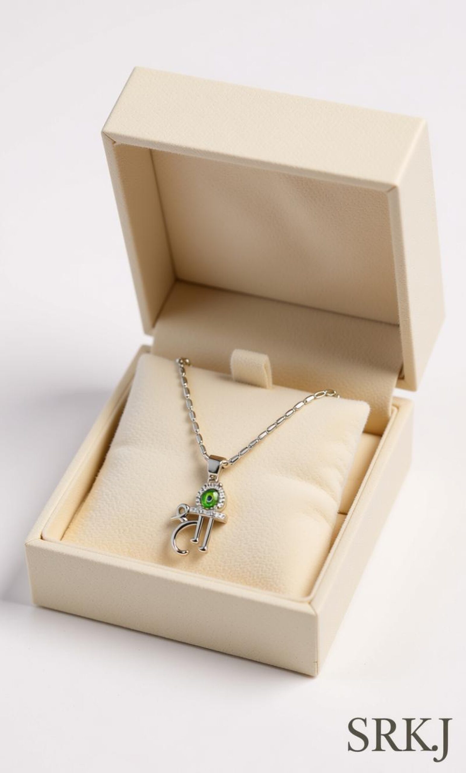 92.5 STERLING SILVER CHAIN WITH PANDET - Image 3