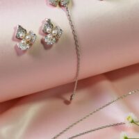 ROYAL ELEGANCE 92.5 STERLING SILVER JEWELLERY SET